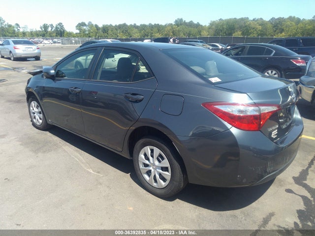 2016 TOYOTA COROLLA L/LE/S/S PLUS/LE PLUS VIN: 2T1BURHE9GC494490
