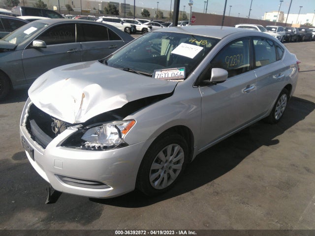 2014 NISSAN SENTRA S VIN: 3N1AB7AP6EL678946