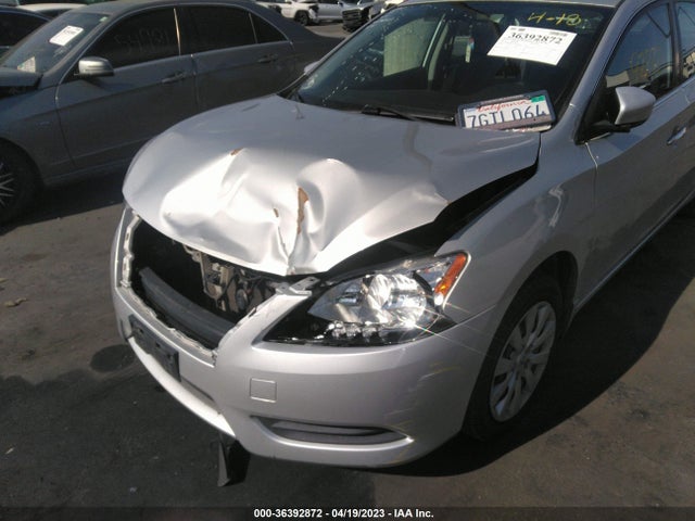 2014 NISSAN SENTRA S VIN: 3N1AB7AP6EL678946