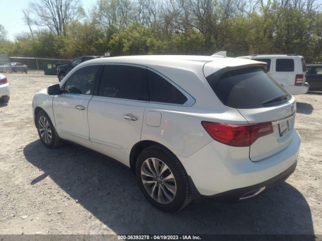 5FRYD4H45EB023030 Acura Mdx Tech Pkg