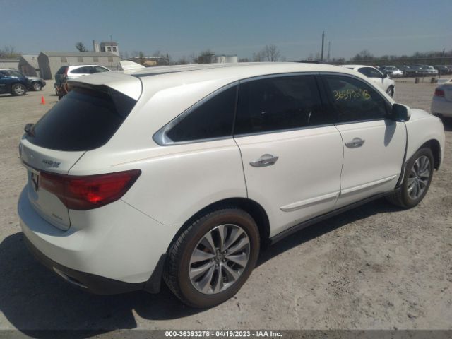 5FRYD4H45EB023030 Acura Mdx Tech Pkg
