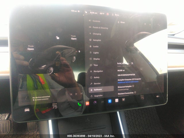 Tesla Model 3 Range Battery 2018 5YJ3E1EA5JF154728 Image 7
