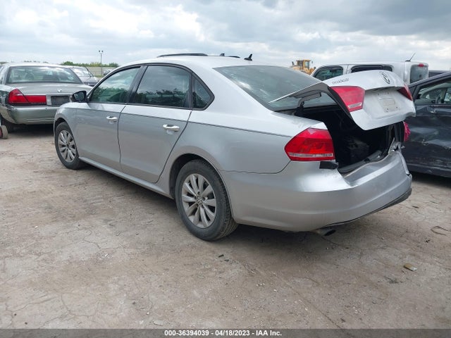 2012 VOLKSWAGEN PASSAT 2.5L S VIN: 1VWAP7A35CC015367