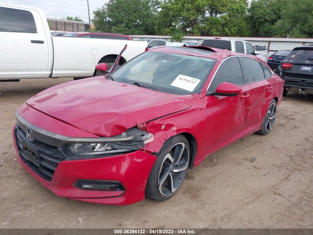 2019 HONDA ACCORD SEDAN SPORT 2.0T VIN: 1HGCV2F33KA021340
