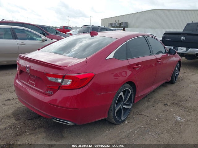 2019 HONDA ACCORD SEDAN SPORT 2.0T VIN: 1HGCV2F33KA021340