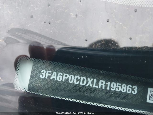 3FA6P0CDXLR195863 Ford FUSION SEL