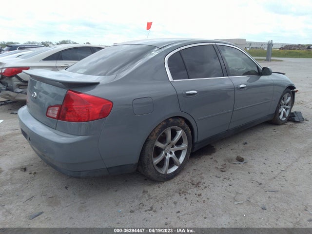 2004 INFINITI G35 SEDAN W/LEATHER VIN: JNKCV51E14M618981