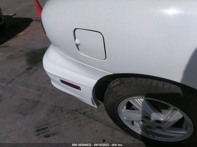 2000 PONTIAC SUNFIRE GT VIN: 4G2JB32T2YB200260