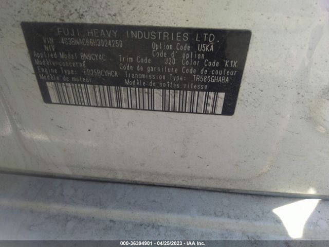 4S3BNAC66H3024250 Subaru Legacy Premium