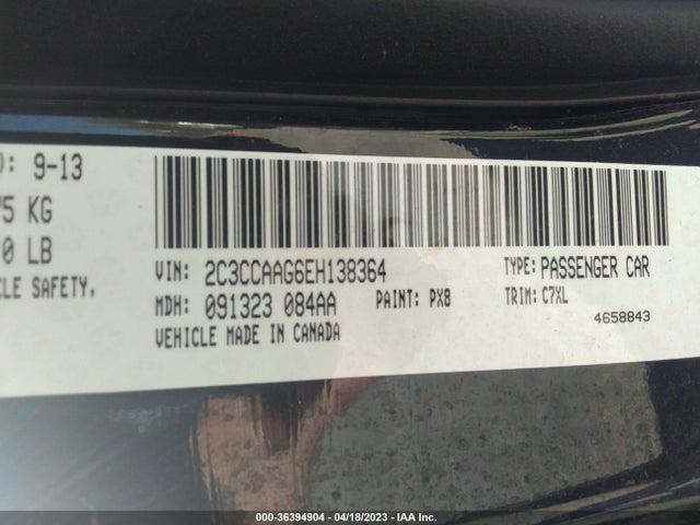 2C3CCAAG6EH138364 Chrysler 300