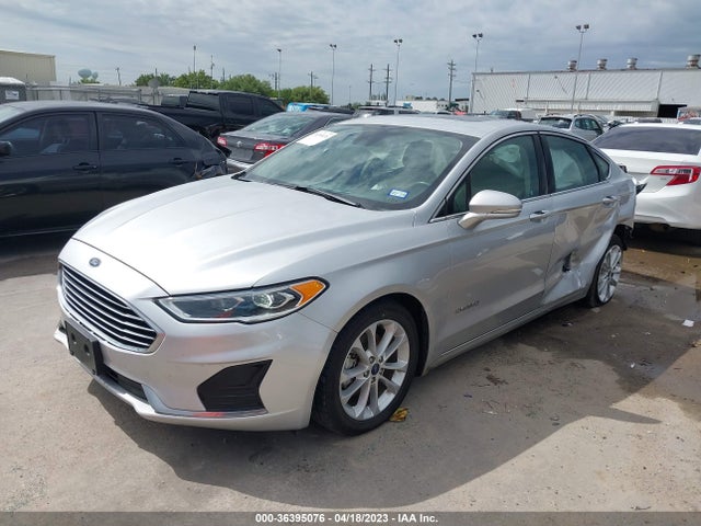 Ford Fusion Hybrid Sel 2019 3FA6P0MU6KR184890 Image 2