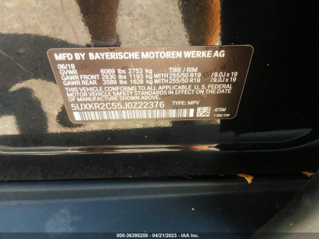 5UXKR2C55J0Z22376 BMW X5 Sdrive35i