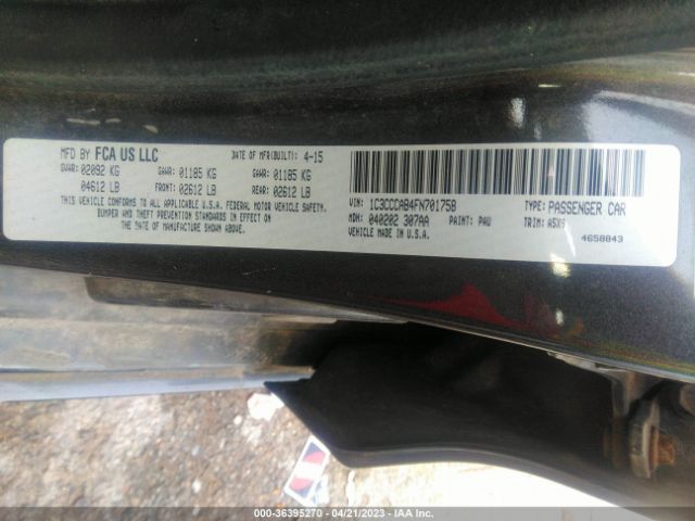 1C3CCCAB4FN701758 Chrysler 200 Limited
