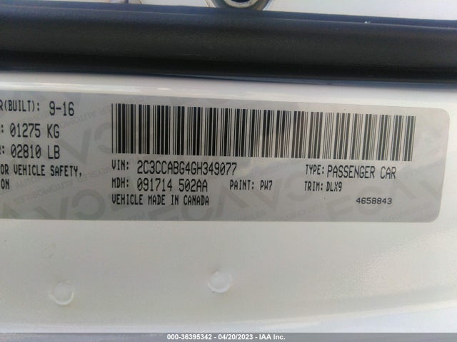 2C3CCABG4GH349077 Chrysler 300 300s