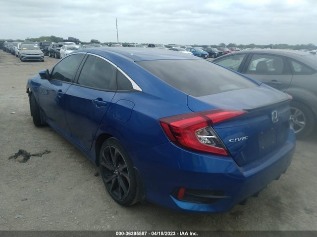 2020 HONDA CIVIC SEDAN SPORT VIN: 2HGFC2F84LH548384