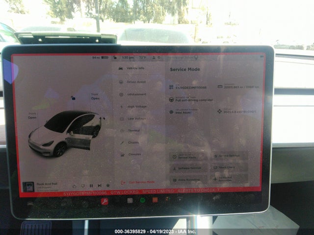 Tesla Model Y Long Range 2021 5YJYGDEE1MF110086 Image 7
