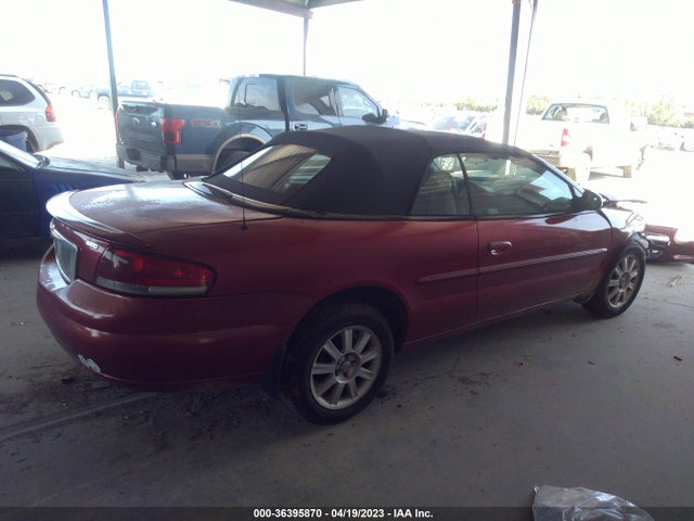 2005 CHRYSLER SEBRING CONV GTC VIN: 1C3EL75R75N677798