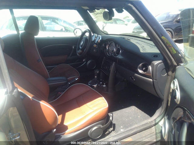 2008 MINI COOPER CONVERTIBLE S VIN: WMWRH33548TL97180