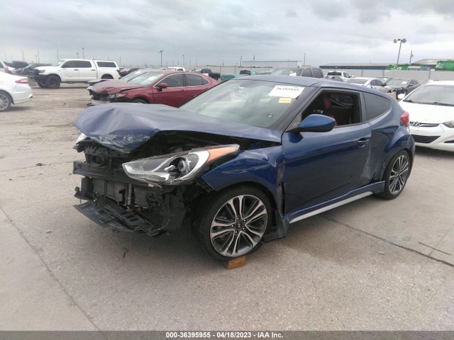 2016 HYUNDAI VELOSTER TURBO R-SPEC VIN: KMHTC6AE1GU250704