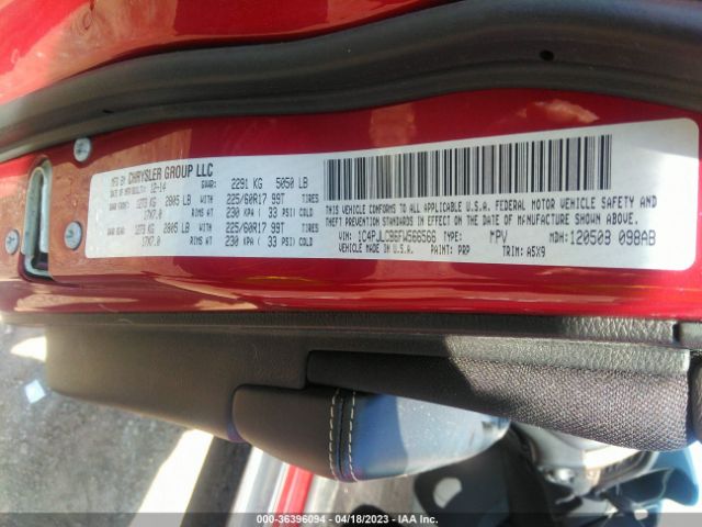1C4PJLCB6FW566566 Jeep Cherokee Latitude