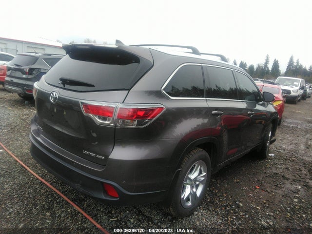 Toyota Highlander Limited 2015 5TDDKRFH6FS152870 Image 5