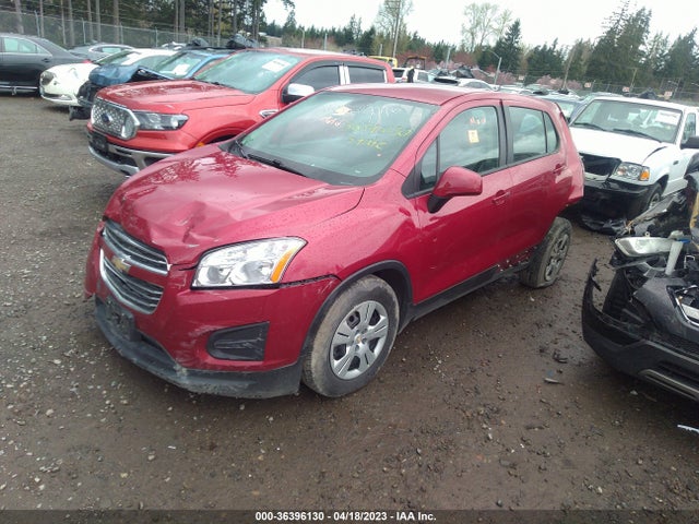 Chevrolet TRAX LS 2015 KL7CJKSB3FB159996 Image 2