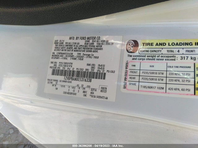 Ford Mustang V6 2014 1ZVBP8AMXE5316338 Image 9