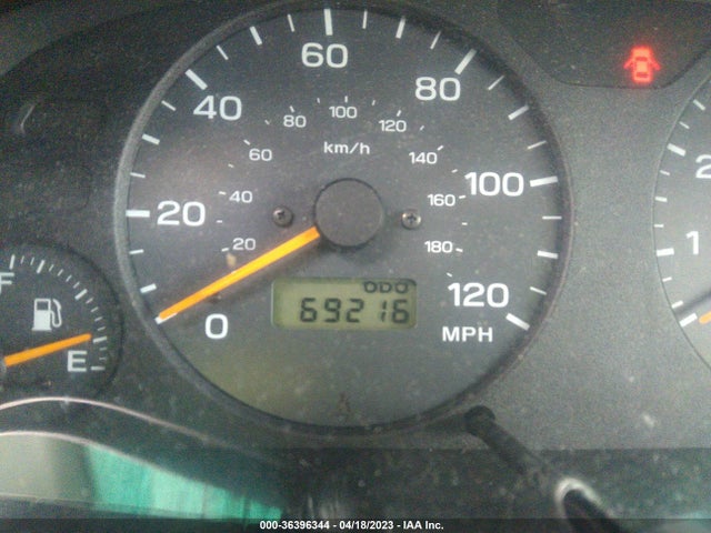 1998 SUBARU FORESTER S VIN: JF1SF6552WH780842