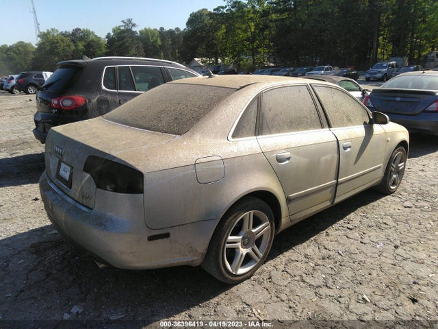 2007 AUDI A4 2.0T VIN: WAUAF78EX7A101639