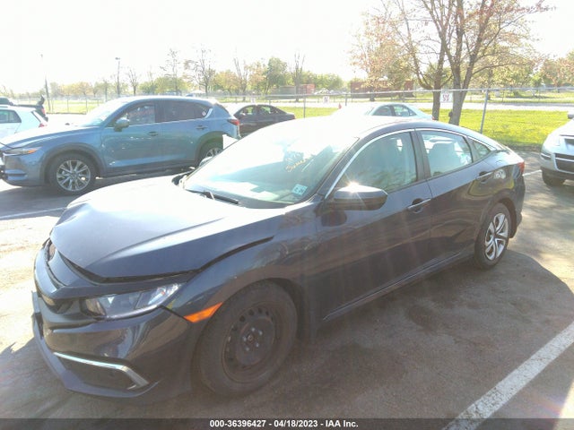 Honda Civic Sedan Lx 2019 2HGFC2F60KH532471 Image 2