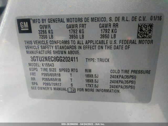 3GTU2NEC8GG202411 GMC Sierra 1500 Slt