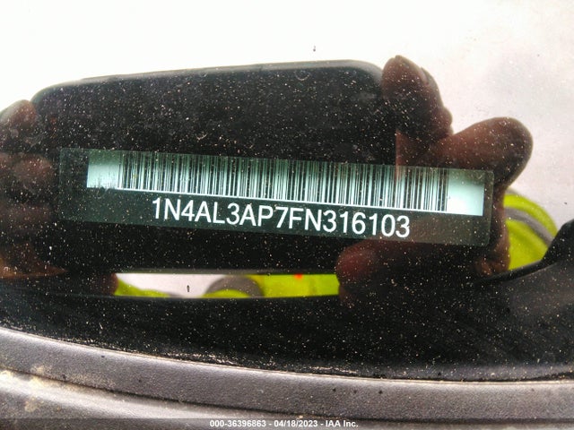 Nissan Altima 2.5 S 2015 1N4AL3AP7FN316103 Image 11