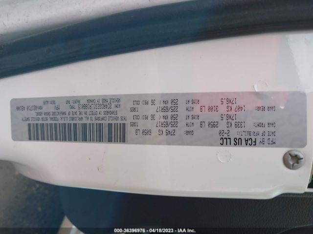 2C4RDGEG1LR188015 Dodge Grand Caravan Gt