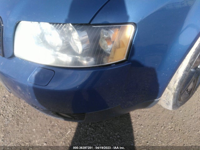 2002 AUDI A4 3.0L VIN: WAULT68E72A076915
