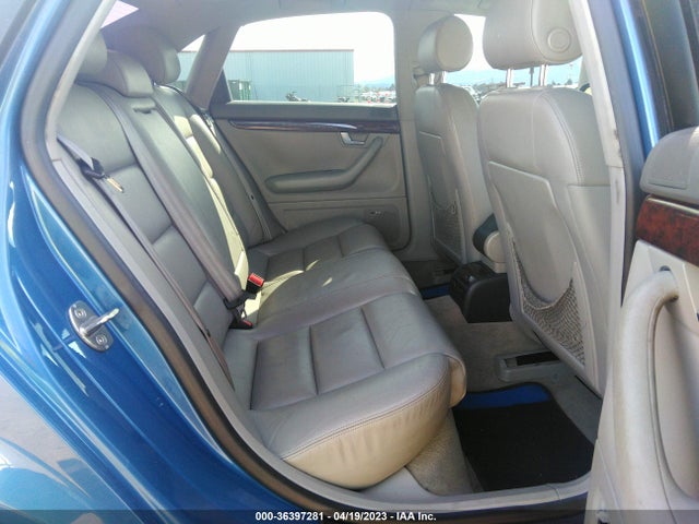 2002 AUDI A4 3.0L VIN: WAULT68E72A076915