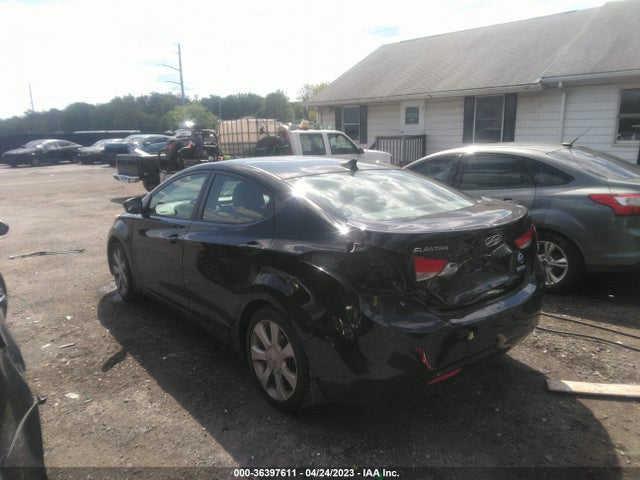 2013 HYUNDAI ELANTRA LIMITED PZEV VIN: KMHDH4AE3DU546555