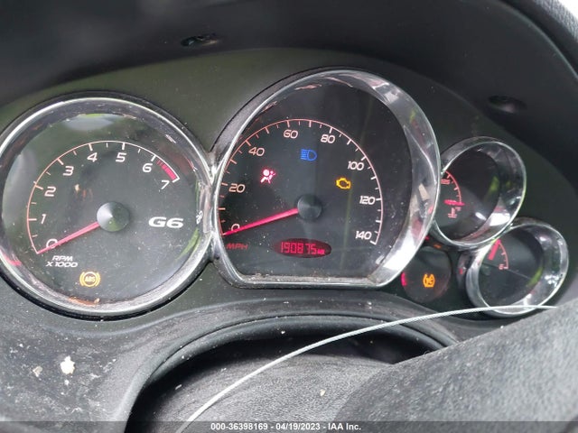 2008 PONTIAC G6 GT VIN: 1G2ZH57NX84154643