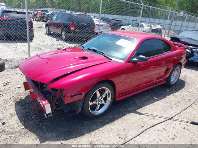 1998 FORD MUSTANG SVT COBRA VIN: 1FAFP47VXWF223639