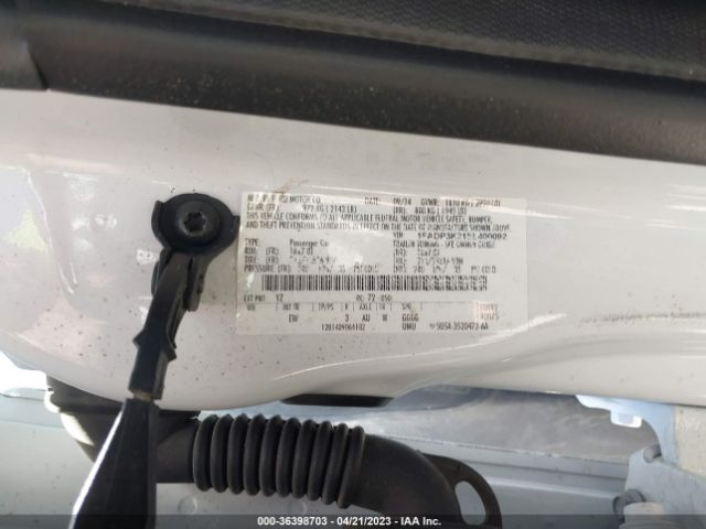 1FADP3K21EL400092 Ford FOCUS SE