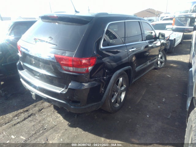 2012 JEEP GRAND CHEROKEE OVERLAND VIN: 1C4RJFCTXCC166798