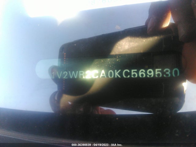 1V2WR2CA0KC569530 Volkswagen Atlas 3.6l V6 Se W/technology
