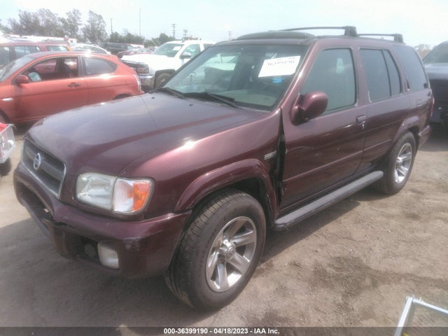 2004 NISSAN PATHFINDER LE PLATINUM VIN: JN8DR09X54W805085