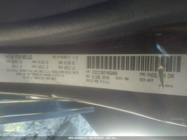 1C3CCCAB2FN650003 Chrysler 200 Limited