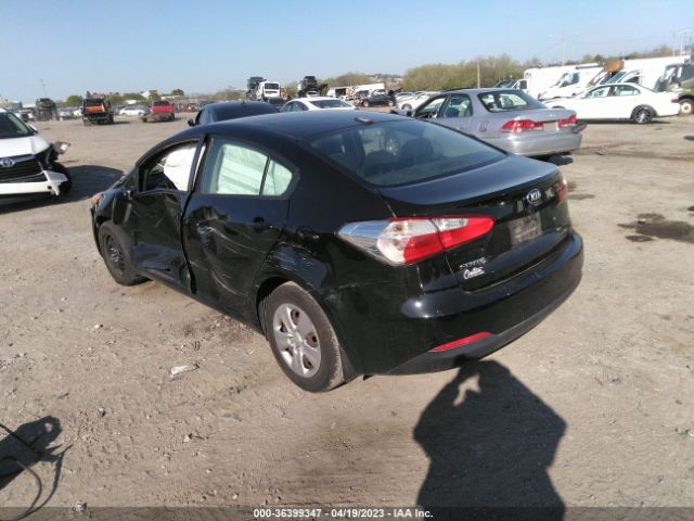 KNAFK4A68E5237244 KIA FORTE LX
