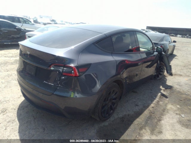2021 TESLA MODEL Y LONG RANGE VIN: 5YJYGDEE1MF078692