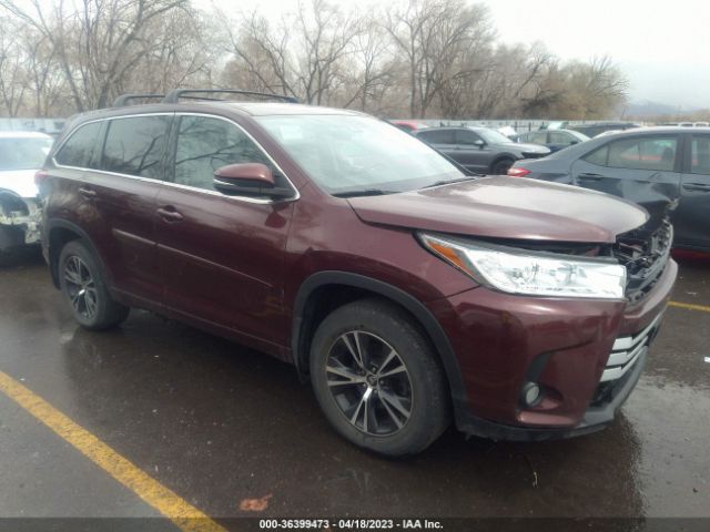 Toyota Highlander Le 2018 5TDBZRFH2JS846466 Image 1