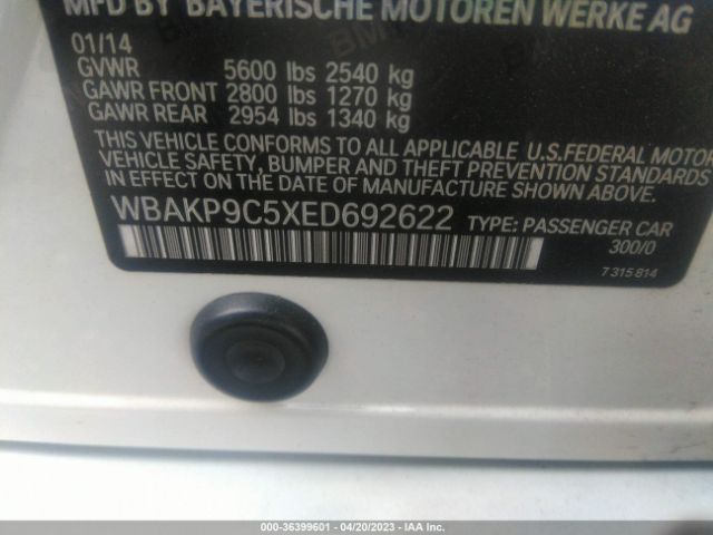 WBAKP9C5XED692622 BMW 5 Series 550i Xdrive