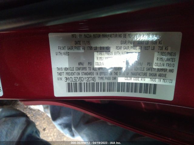 3MYDLBZV6GY120745 Scion IA