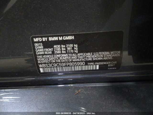 WBS3C9C59FP805990 BMW M3