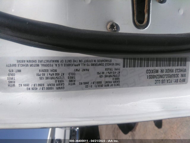 RAM 2500 Big Horn 2022 3C6UR5DJ3NG248051 Image 10